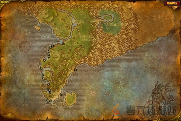 魔兽世界火鳞鳝鱼群位置分享(图2)