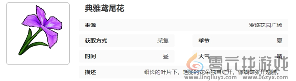 开放空间罗塔花园广场采集物图鉴(图1)