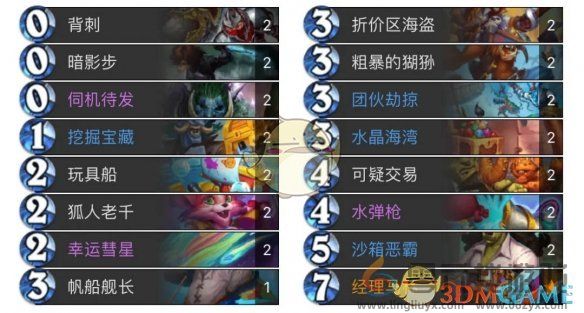 炉石传说翡翠梦境版本连击贼卡组代码分享