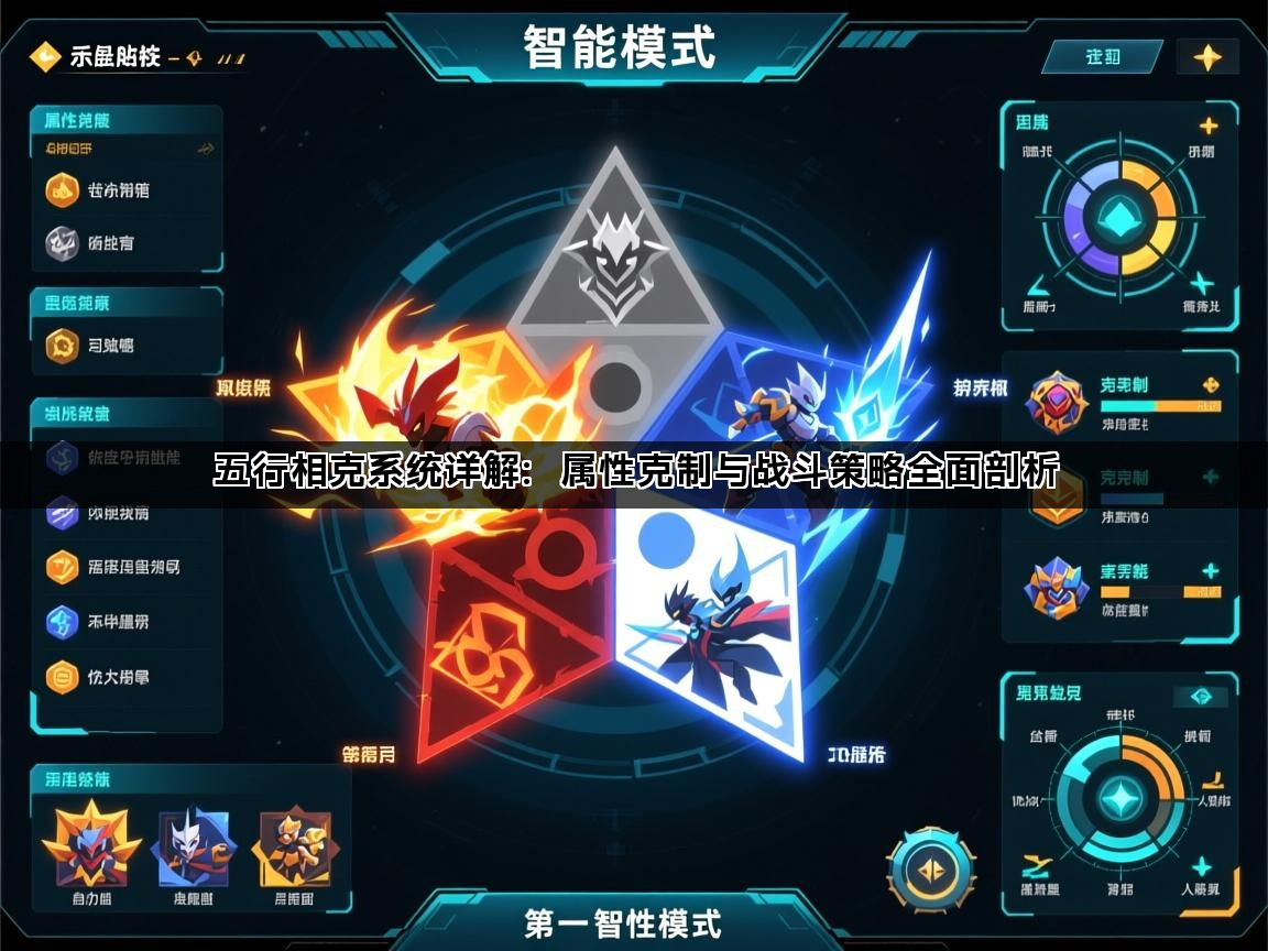 五行相克系统详解：属性克制与战斗策略全面剖析(图1)